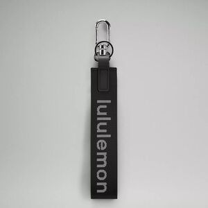 lululemon athletica Black and Gray Key Holder
